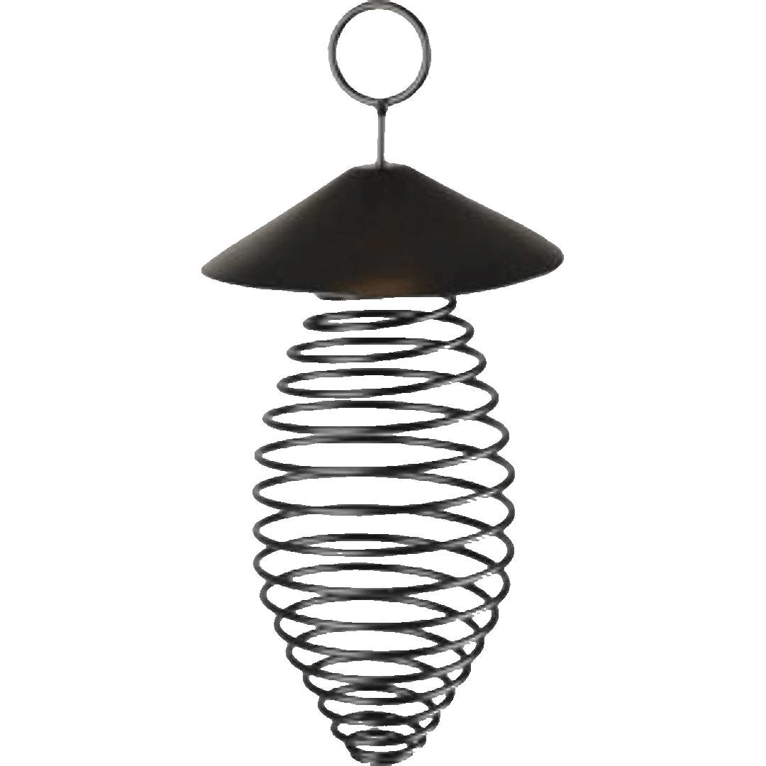 Talgbollshållare spiral svart