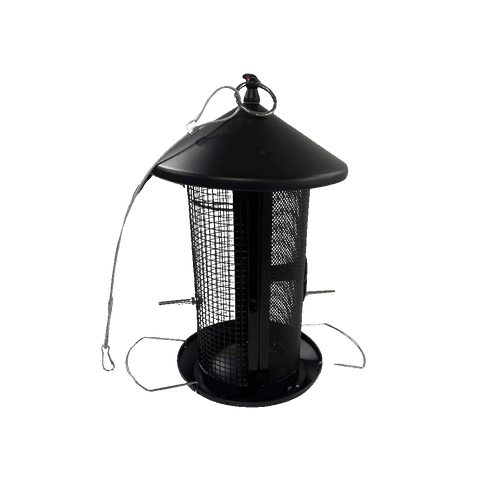 Fågelmatare, dubbel - för frön och nötter