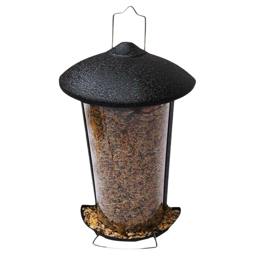 Fågelmatare för frön - monteras på väggen eller i träd