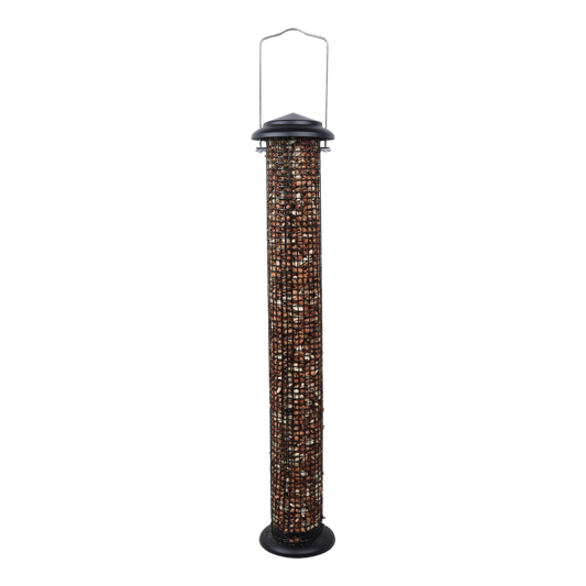 Fågelmatare för jordnötter - hög